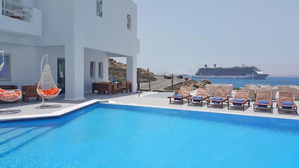 Hotel Smy Bellevue Mykonos Mykonos Town Esterno foto